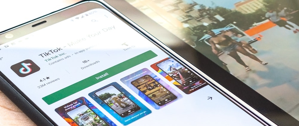 watching tiktok ads on mobile