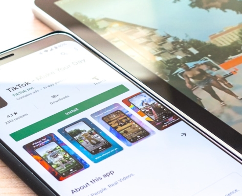 watching tiktok ads on mobile