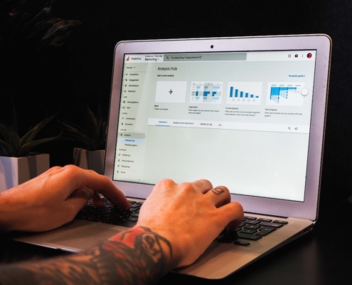 pulling a report from google analytics