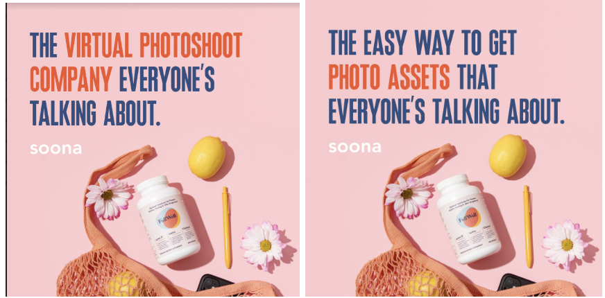 ad creative a b test