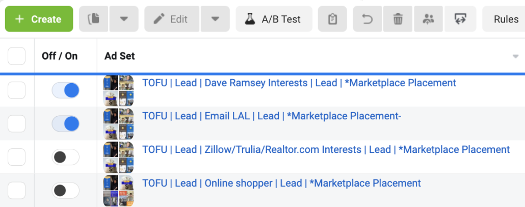 building facebook audiences in ads manager
