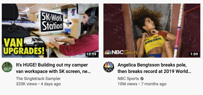 Custom thumbnail example for YouTube SEO. 